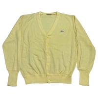 LACOSTE アクリルニットカーディガン 2