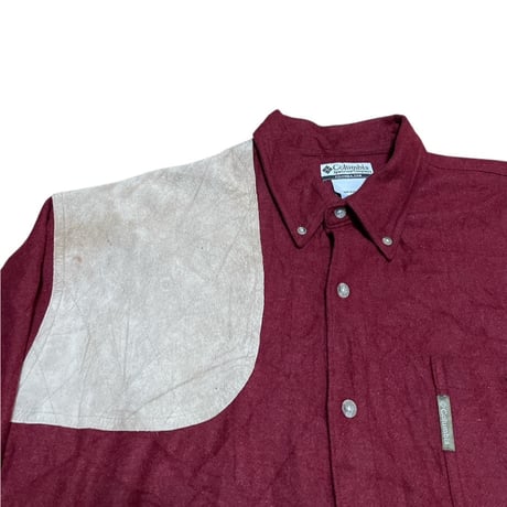 Columbia Wool L/Sシャツ