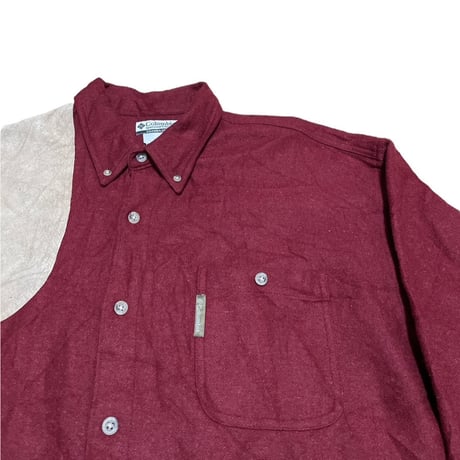 Columbia Wool L/Sシャツ