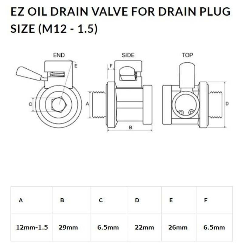 EZバルブ EZ-109 M12-P1.5 オイルチェンジャー オイル交換 | EZバルブ