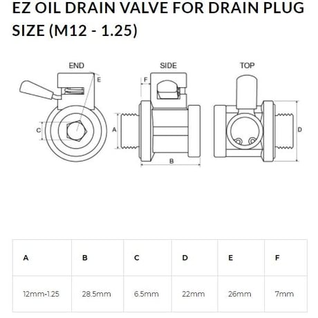 トヨタ用 EZバルブ EZ-103  M12-P1.25 オイルドレンチェンジャー