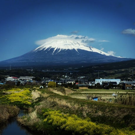 A4サイズオリジナル写真プリント　「富士山」