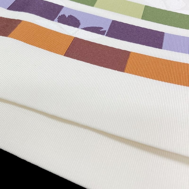 大幅値下 正絹博多織 半巾帯 3 大幅値下 正絹博多織 半巾帯 3 大幅値下 正絹博多織 半巾帯 3