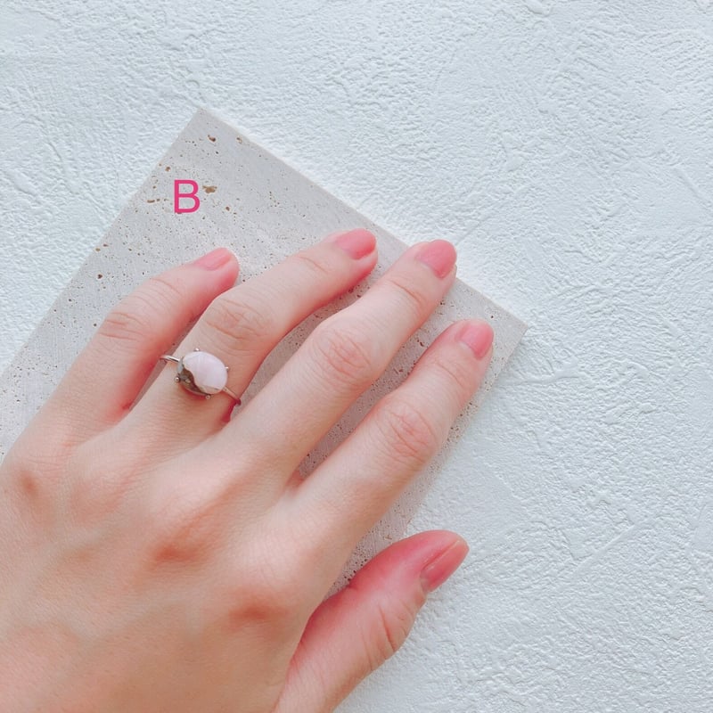 51✧キューピッドストーン✧主役サイズなコッパーピンクオパールの 