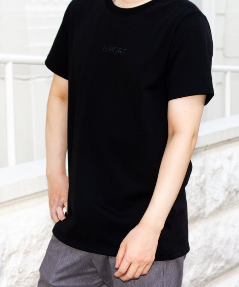 ワンポイントロゴユニセックス半袖T | HONEY MARGARET