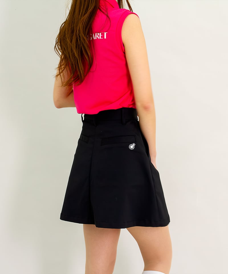 ノースリーブポロ ビビットピンク | HONEY MARGARET