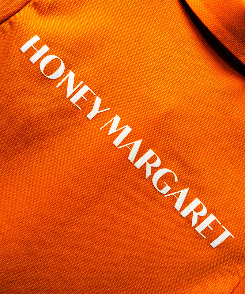 ノースリーブポロ ビビットオレンジ | HONEY MARGARET ノースリーブポロ ビビットオレンジ | HONEY MARGARET