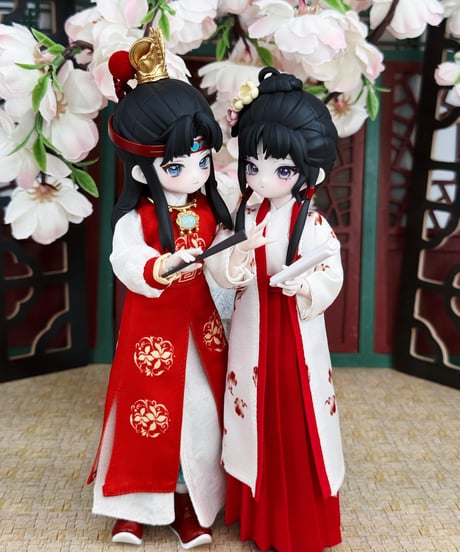 COME4FREE 紅楼夢 BJD 1/8スケールドール ブラインドボックス 87版「紅楼夢」ドラマ公式ライセンス 通常6種＋シークレット1種※2026年5月以降発送予定※