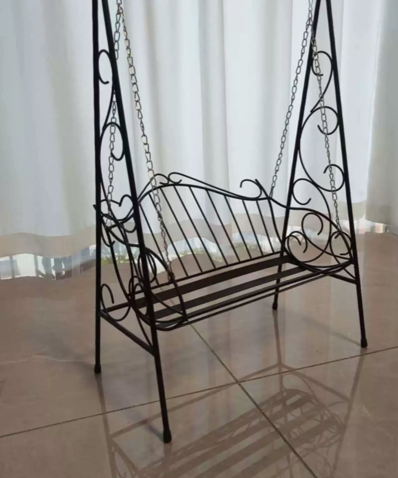 🌹【ドール用大型ブランコ】三角形 1/6サイズドール用 アンティーク