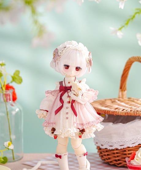 TinyFox「ストロベリー」 メリアン【Meira】1/6スケールMJDドール フルセット ※C-21ヘッド※送料無料※2025年12月以後発送予定※