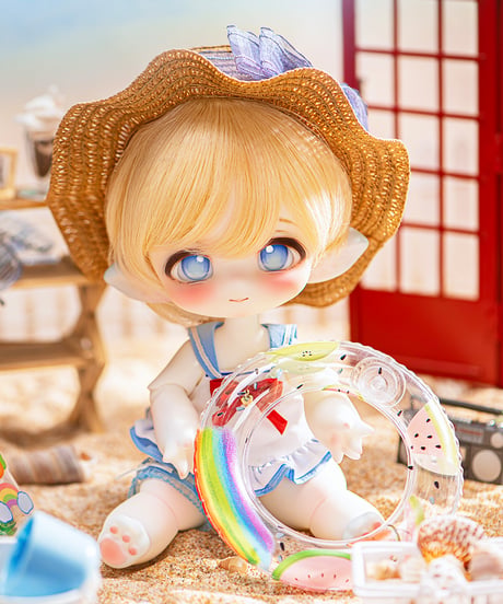 【人気商品再販】TinyFox Tinyhuxシリーズ 熱海の旅 狐狐神 1/6スケールBJDドールカスタマイズセット※ノーメイク※注文後一ヶ月以内発送予定※送料無料※