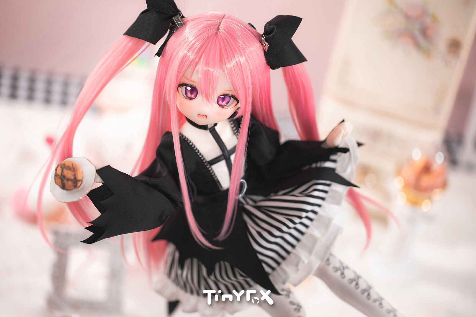 即納在庫】TinyFox ヴァンパイア彼女。レイヤ 1/4スケールMJDドール