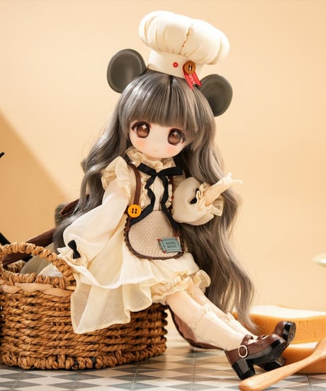 【新作予約・受注生産】TinyFox シェフ・ドゥ・スーヒー ムゥス【Mousse】1/6スケールMJDドール フルセット ※X-04ヘッド※限定特典付※送料無料※2025年10月以後発送予定※