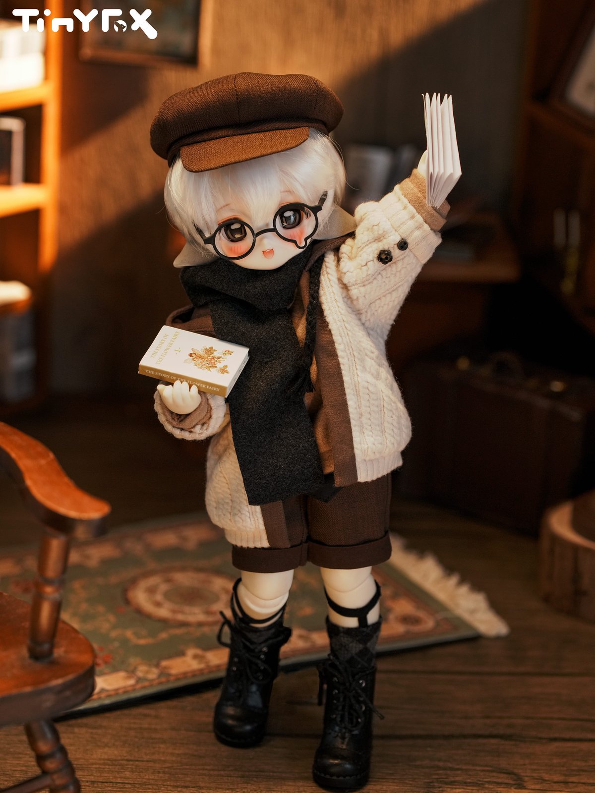 TinyFox 図書館司書｛メル｝1/6スケールMJDドール フルセット※HS-04 