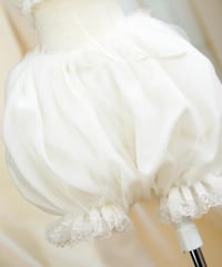 【即納】【数量限定】1/6サイズ MJD・BJDドール用 シルク　「nekoya」パンプキンパンツ 下着 単品 黒・白二色【送料無料】