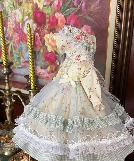 【即納】　『Xmyaハンドメイド』製 1/6サイズドール用洋服アウトフィット モネの田園歌 TinyFox・yosd・アゾン 等対応