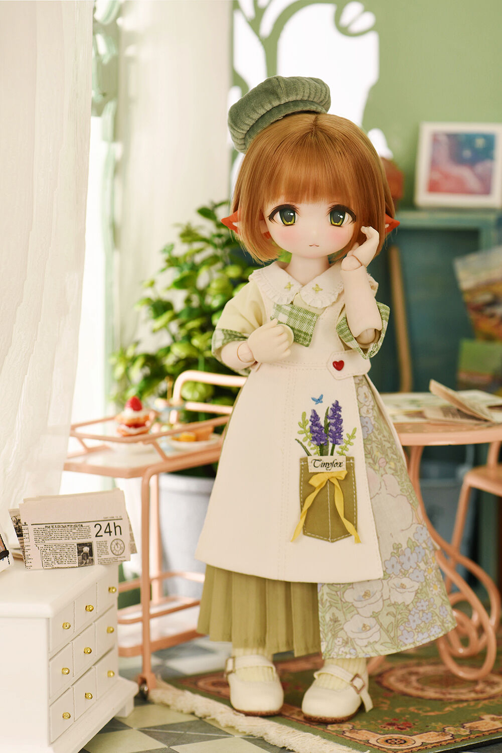 人気商品】TinyFox 町の創造主 狐狐神（ここしん） フルセット 1/6
