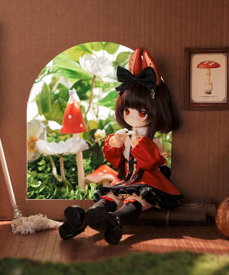 【即納】TinyFox「洋菓子屋の林檎ちゃん」【apple】1/6スケールMJDドール フルセット※C-22※送料無料