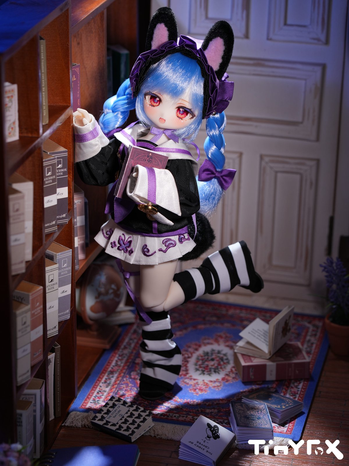準新作枠】TinyFox「禁忌書庫」ヴァイオレット【Violet】1/6スケール 