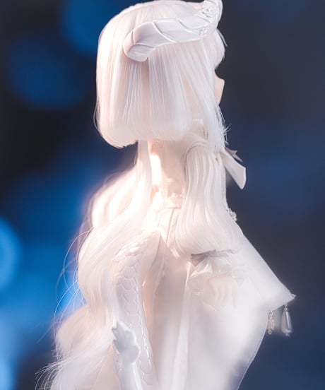 【新作予約・受注生産】TinyFox 白き龍・フレーデ「Freyde」 1/6スケールMJDドール フルセット※C-22ヘッド※送料無料※2026年8月以後発送予定