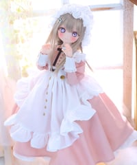 『ナナイロテントウ』 1/4スケールドール用アウトフィット *ロイヤル・ヴィクトリアンメイド* TinyFoxPEKO/MDD・1/4ドール対応size