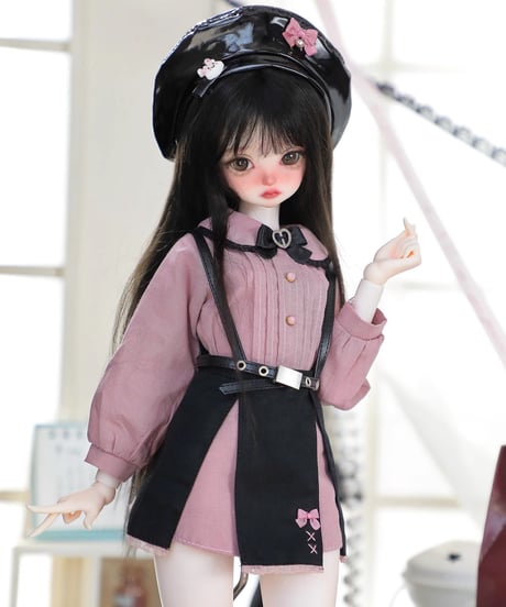 【正規代理】【受注生産】MINASKA18 *ミナエンジェル* BJDドール アウトフィットセット 30cm 1/6ボデイ 40cm 1/4ボデイ対応 ピンク お届け目安：60日
