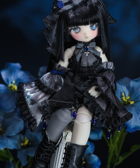 【新作予約・受注生産】TinyFox 烏の少女・セラ【Serra】 1/6スケールドールフルセット ※C-22ヘッド※限定特典付※2027年1月以後発送予定※