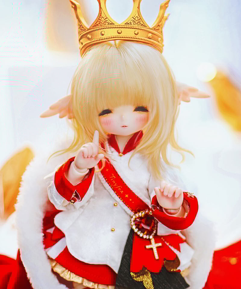 IDOLLwest42】TinyFox 狐狐神 王の戴冠式ver. 1/6スケールMJDドー
