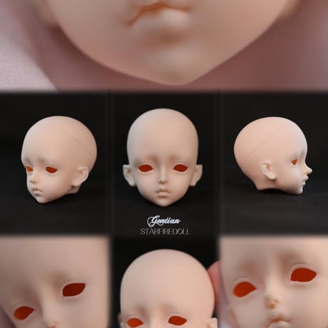 【新作予約】StarfireDoll 竜胆（リンドウ）Gentian 1/4スケールBJD 素ヘッド※受注商品※注文後三ヶ月以内発送予定※送料無料※