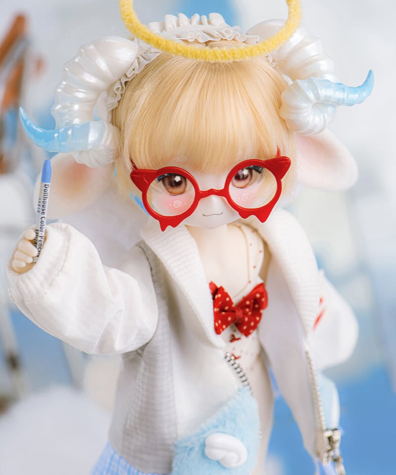 即納在庫】TinyFox 悪魔と天使の子羊 アスモティ 1/6スケールMJDドール