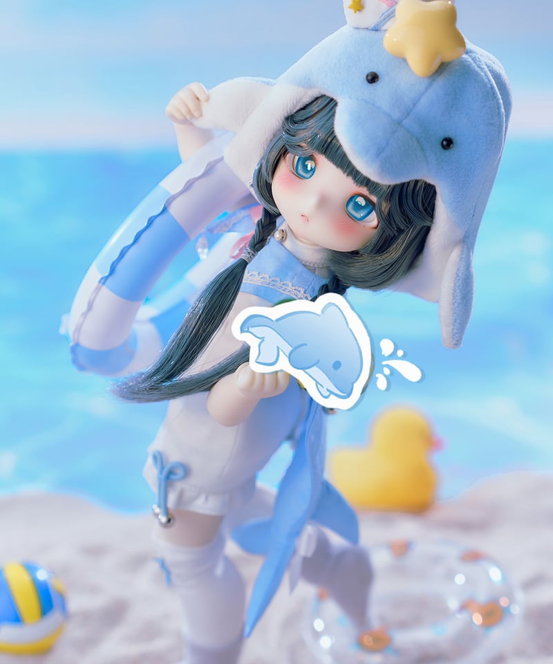 イルカアーミー フィギュア カラフル 4cd7189976ce3455c458d0c27edcb6