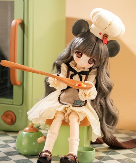 【新作予約・受注生産】TinyFox シェフ・ドゥ・スーヒー ムゥス【Mousse】1/6スケールMJDドール フルセット ※X-04ヘッド※限定特典付※送料無料※2025年10月以後発送予定※