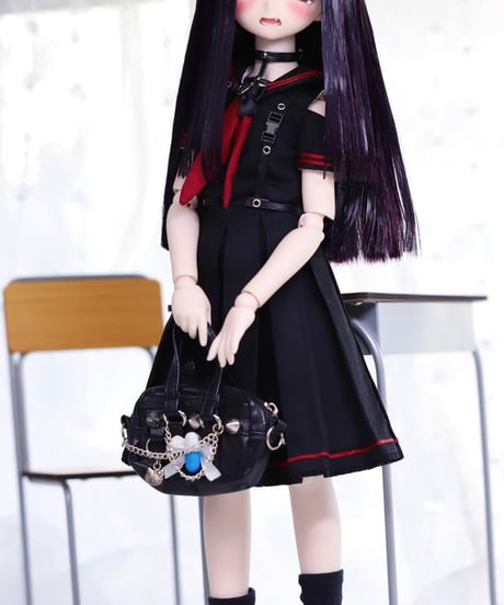 【正規代理】【受注生産】MINASKA04 乙骨十字 BJD ドール服 洋服 30cm 1/6ボデイ 40cm 1/4ボデイ対応 紫色・黒色 お届け目安：60日
