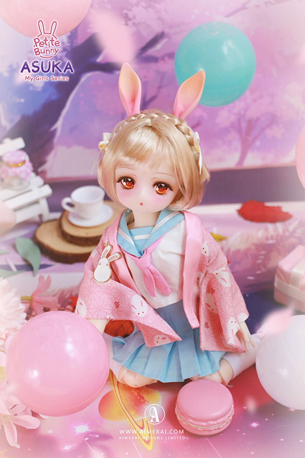AIMERAI My Girls Series Petite Bunny Asuka フルセッ...
