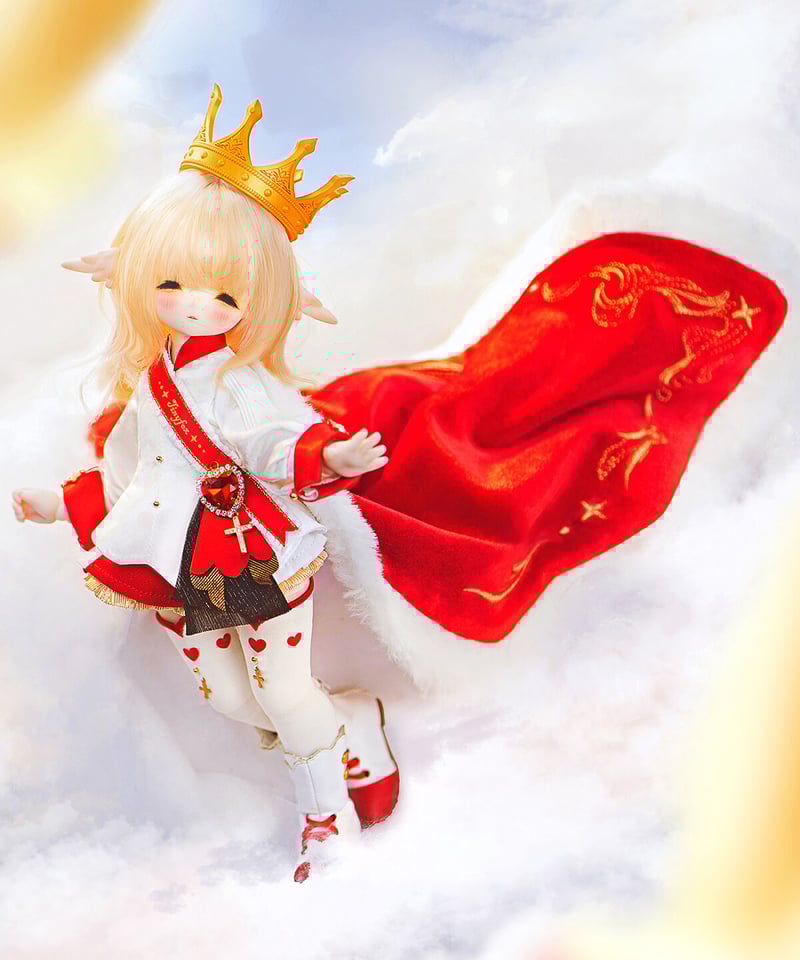 IDOLLwest42】TinyFox 狐狐神 王の戴冠式ver. 1/6スケールMJDドー