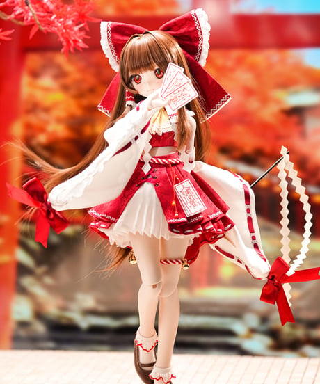 【新作1/4サイズコラボドール】TinyFox 【Dream Battle 博麗霊夢】フルセット 1/4スケールMJDドール※2026年11月以後発送予定※送料無料※