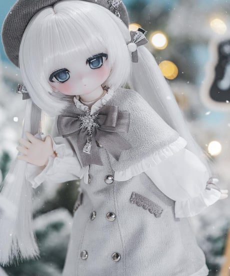 【新作予約・受注生産】TinyFox【Snowdoll・Flurry】雪の子 フラーリィ  1/6スケールMJDドール フルセット ※新ボディ採用※限定特典付※送料無料※2025年9月以後発送予定※