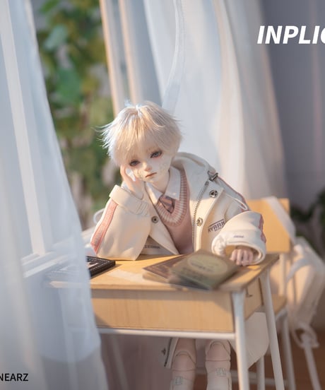 【訳あり】INPLICK×CharmDoll  AYAAN 1/4スケールBJDドールフルセット※送料無料