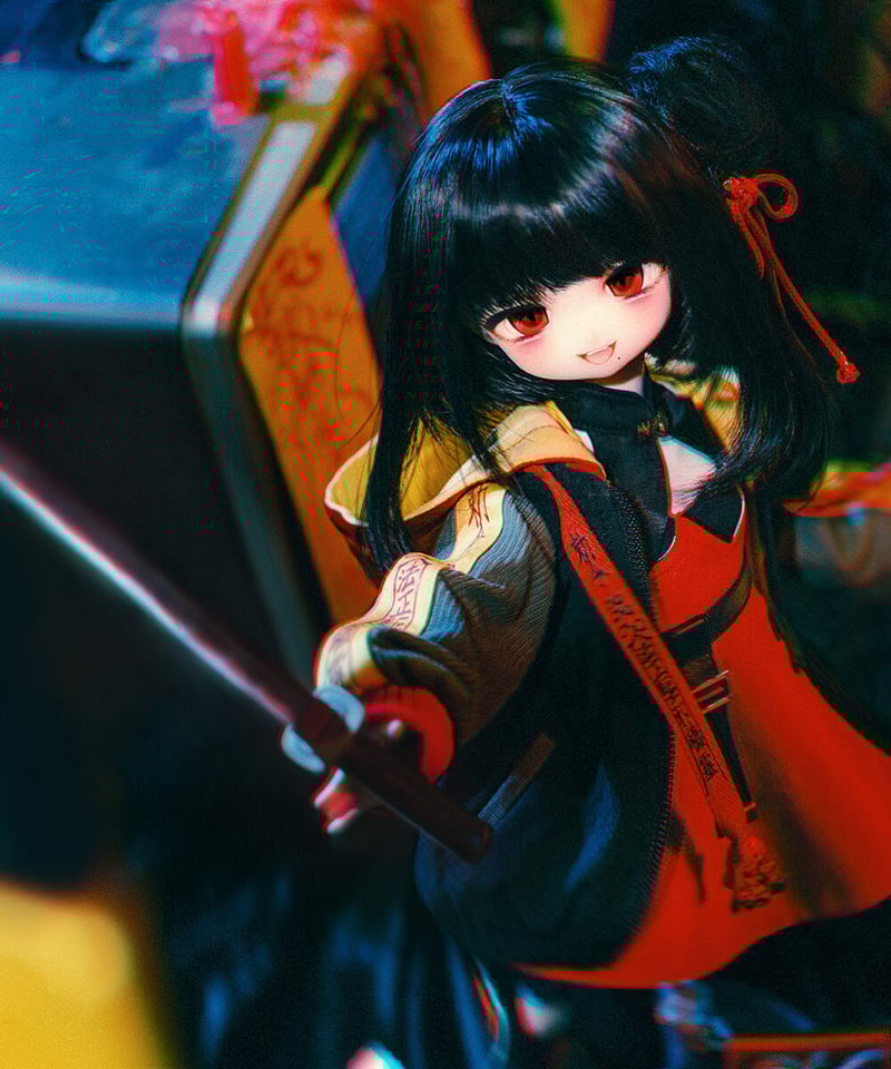 【misen2014 さま】* mini ornament ❀ 小さな修道女さん 再販予約】TinyFox MACOCOシリーズ 走鬼街の万屋 魃女（ばつじょ
