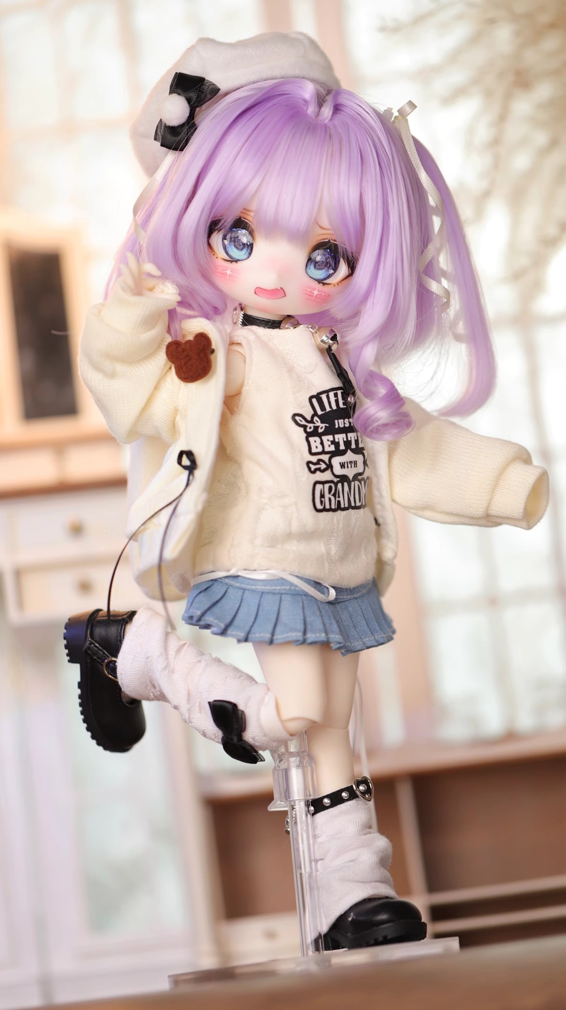 正規代理】【受注生産】MINASKA017 豆乳派 ドール服セット カジュアル