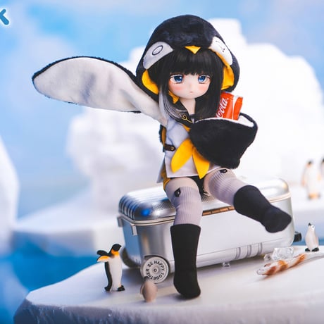 【再販予約】TinyFox 輝き夢見るペンギン デビー1/6スケールMJDドール フルセット※送料無料※注文後1ヶ月以内発送予定※