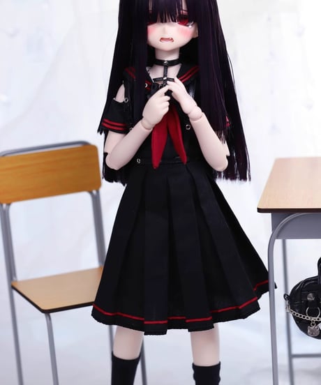 【正規代理】【受注生産】MINASKA04 乙骨十字 BJD ドール服 洋服 30cm 1/6ボデイ 40cm 1/4ボデイ対応 紫色・黒色 お届け目安：60日