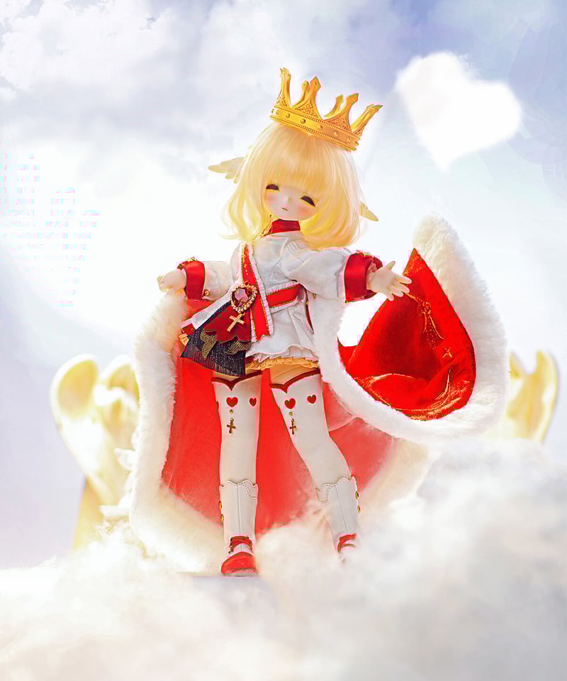 IDOLLwest42】TinyFox 狐狐神 王の戴冠式ver. 1/6スケールMJDドー