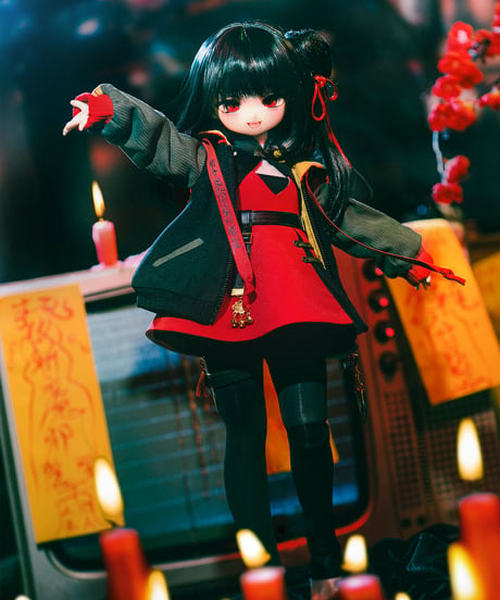 【再販予約】TinyFox MACOCOシリーズ 走鬼街の万屋 魃女（ばつじょ） 1/4スケールMJDドール フルセット※注文後一ヶ月以内発送予定※送料無料※