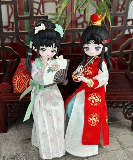 COME4FREE 紅楼夢 BJD 1/8スケールドール ブラインドボックス 87版「紅楼夢」ドラマ公式ライセンス 通常6種＋シークレット1種※2026年5月以降発送予定※