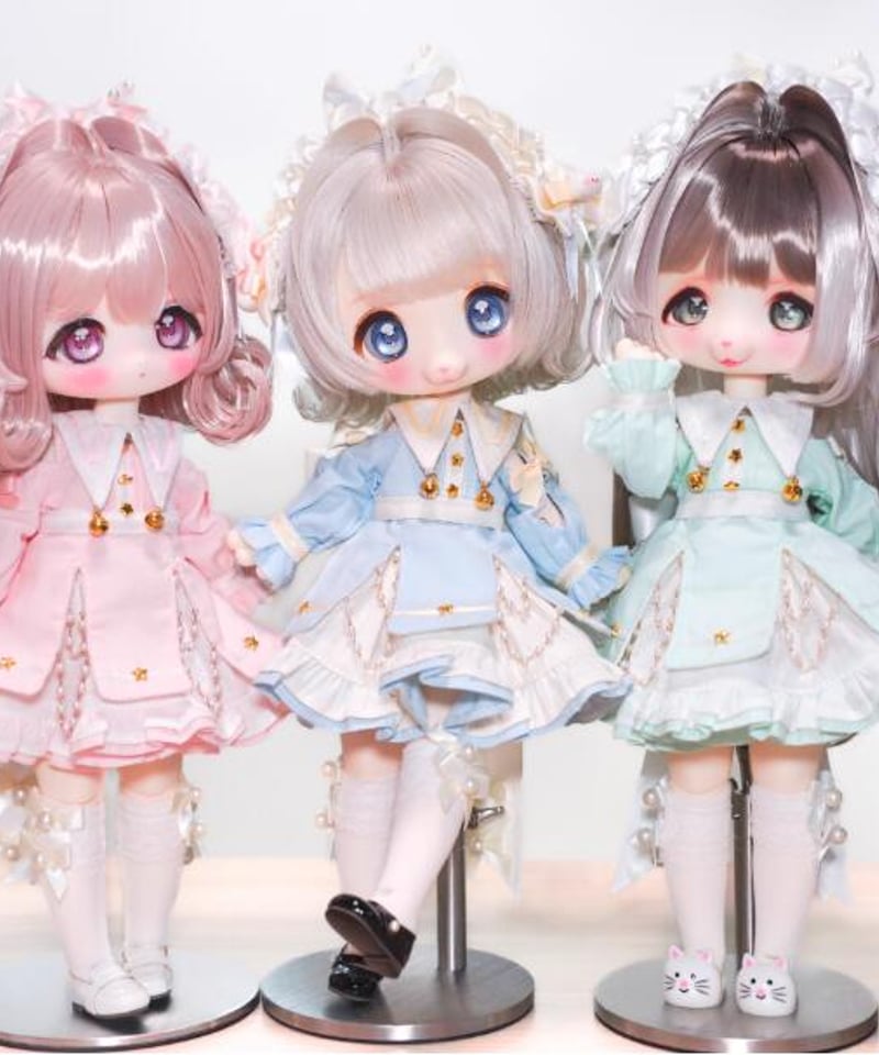 即納】 『マンゴー猫』製 1/6サイズドール用洋服豪華8点アウトフィット