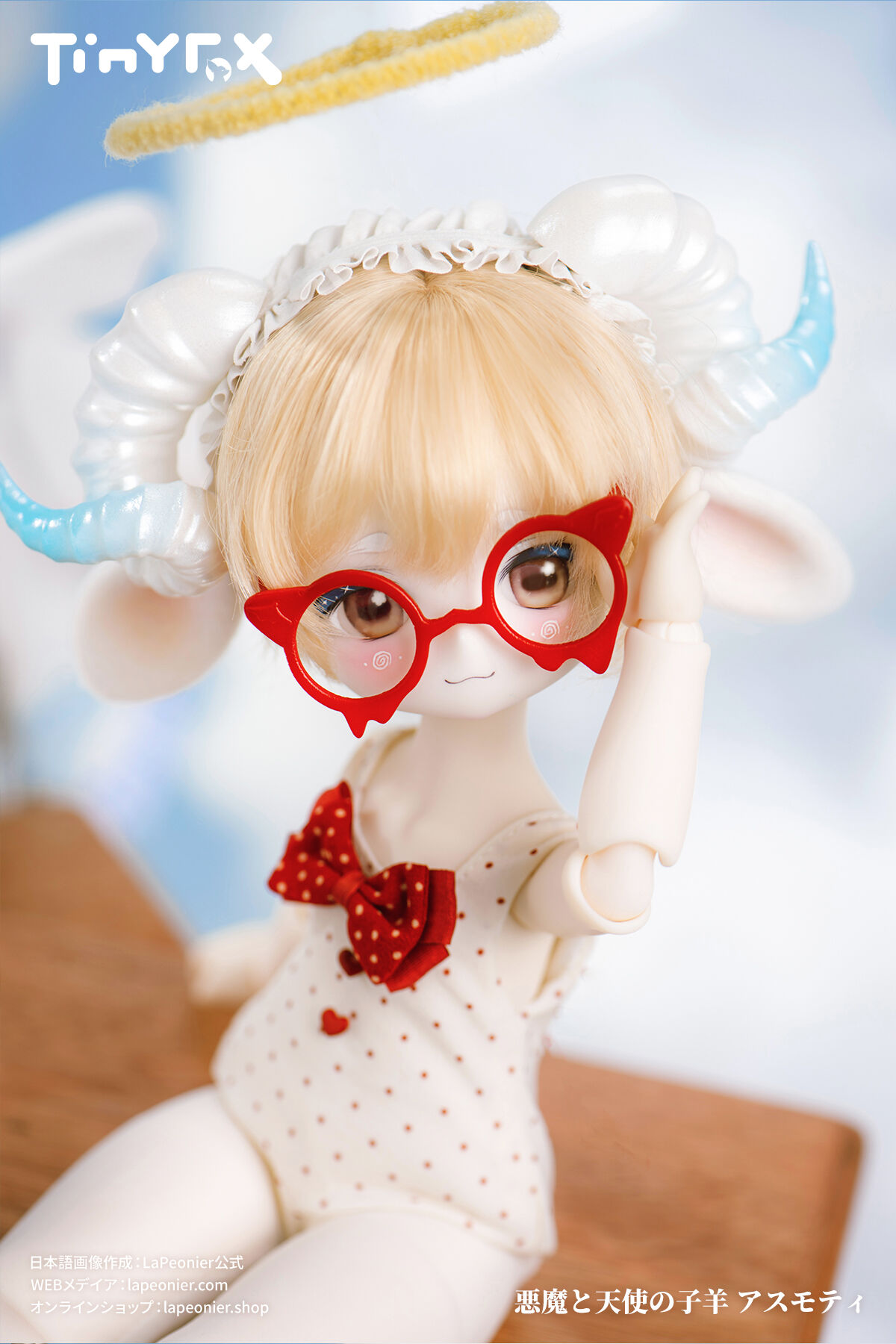 即納在庫】TinyFox 悪魔と天使の子羊 アスモティ 1/6スケールMJDドール