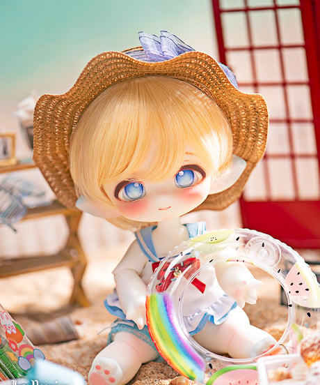 【人気商品再販】TinyFox Tinyhuxシリーズ 熱海の旅 狐狐神 1/6スケールBJDドールカスタマイズセット※ノーメイク※注文後一ヶ月以内発送予定※送料無料※