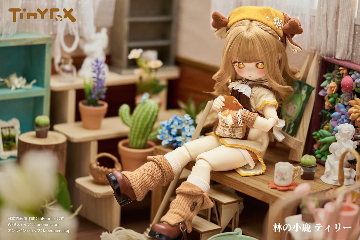 即納/限定2体】TinyFox 林の小鹿 ティリー 1/6スケールMJDドール 即納/限定2体】TinyFox 林の小鹿 ティリー 1/6スケールMJDドール
