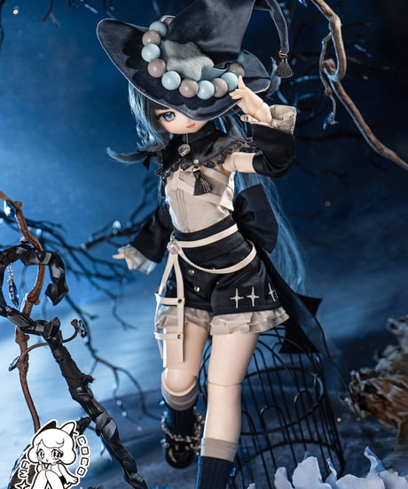 【新作予約】TinyFox MACOCOシリーズ 深海からの魔女 コニッド 1/4スケールMJDドール フルセット※送料無料※2024年10月以後発送予定